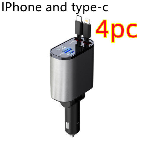 Car Charger – Fast Charging USB & Type-C Adapter for Vehicle