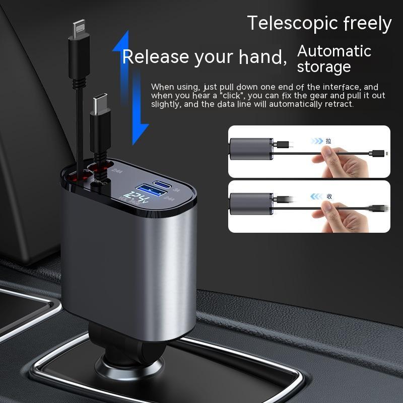 Car Charger – Fast Charging USB & Type-C Adapter for Vehicle