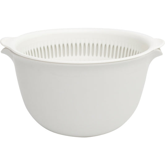 Double Sink Dish Drain Basket – Adjustable Kitchen Colander & Fruit Washing Basket