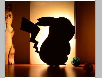 LED Animal Night Light – Dog & Cat Smart Sound Sensor Lamp for Kids & Home
