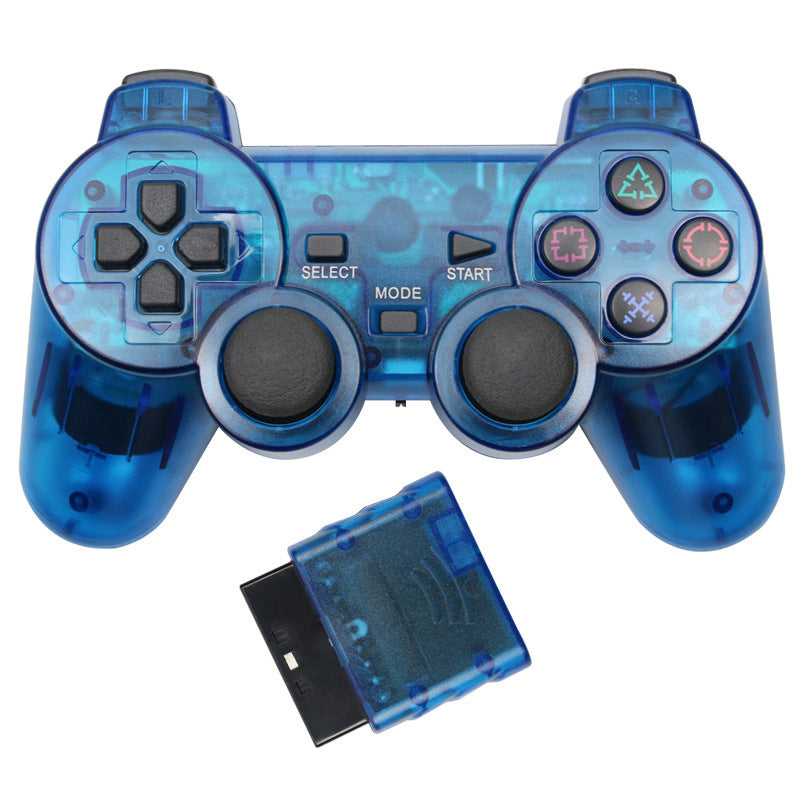 Wireless PS2/PC Controller 2.4G – Universal Gamepad with Snowflake Key Design