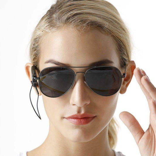 Bluetooth Smart Sunglasses with Headset – Navigation Audio Glasses for Outdoor Sports & Driving