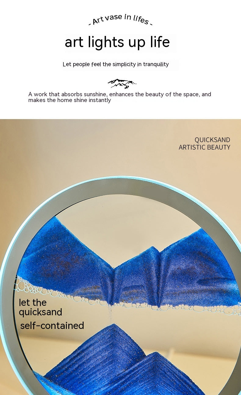 Creative Quicksand Lamp – Decorative LED Lamp for Home & Office