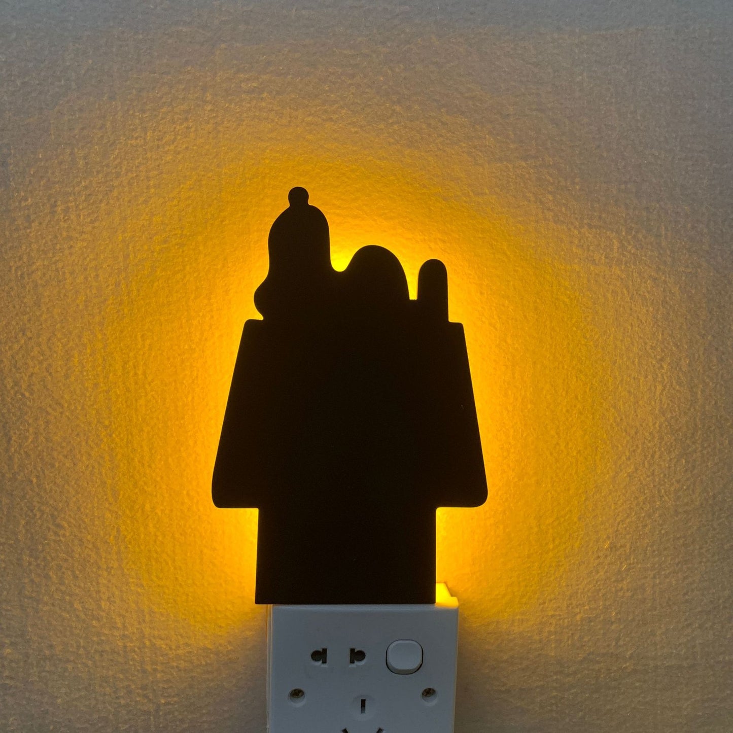 LED Animal Night Light – Dog & Cat Smart Sound Sensor Lamp for Kids & Home