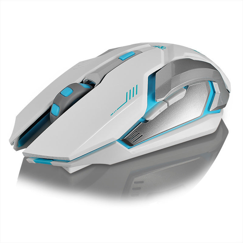 Wireless Rechargeable Mouse – Silent Luminous Gaming Mouse for Laptop & Desktop