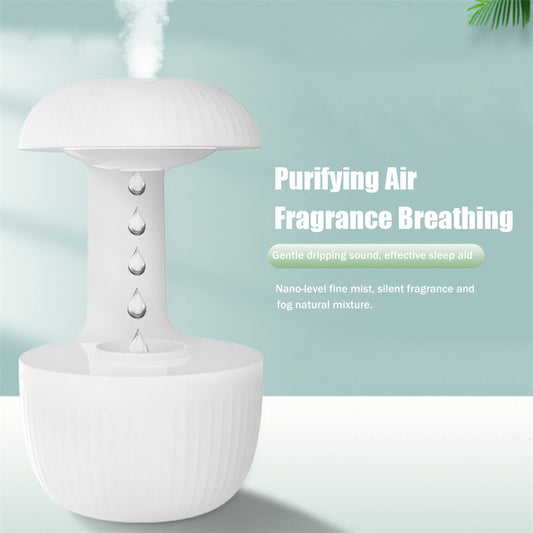 Anti-Gravity Air Humidifier – Levitating Water Drop Cool Mist Fogger with Silent Operation for Home & Office