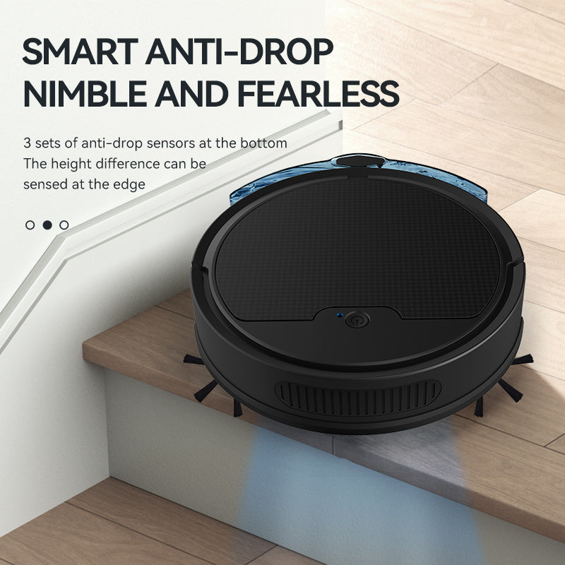 Smart Sweeping Robot – Remote Control, Large Suction & Water Tank
