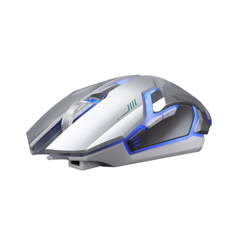 Wireless Rechargeable Mouse – Silent Luminous Gaming Mouse for Laptop & Desktop