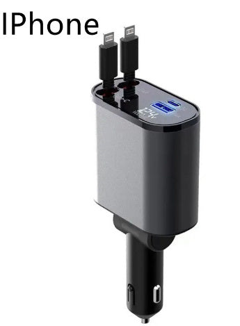 Car Charger – Fast Charging USB & Type-C Adapter for Vehicle