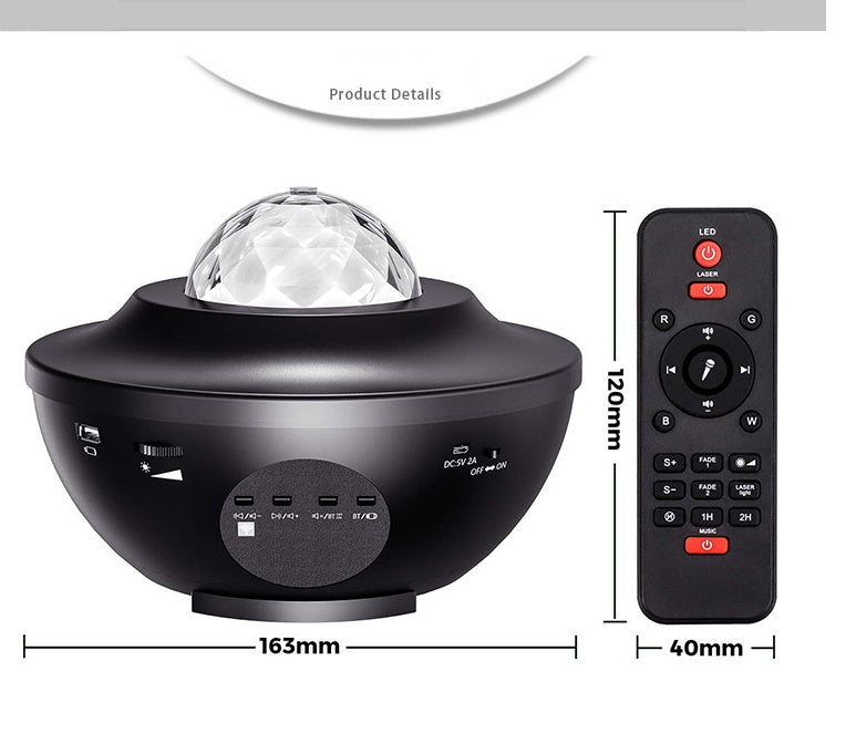 USB LED Night Light – Music Player with LED Display and USB Control