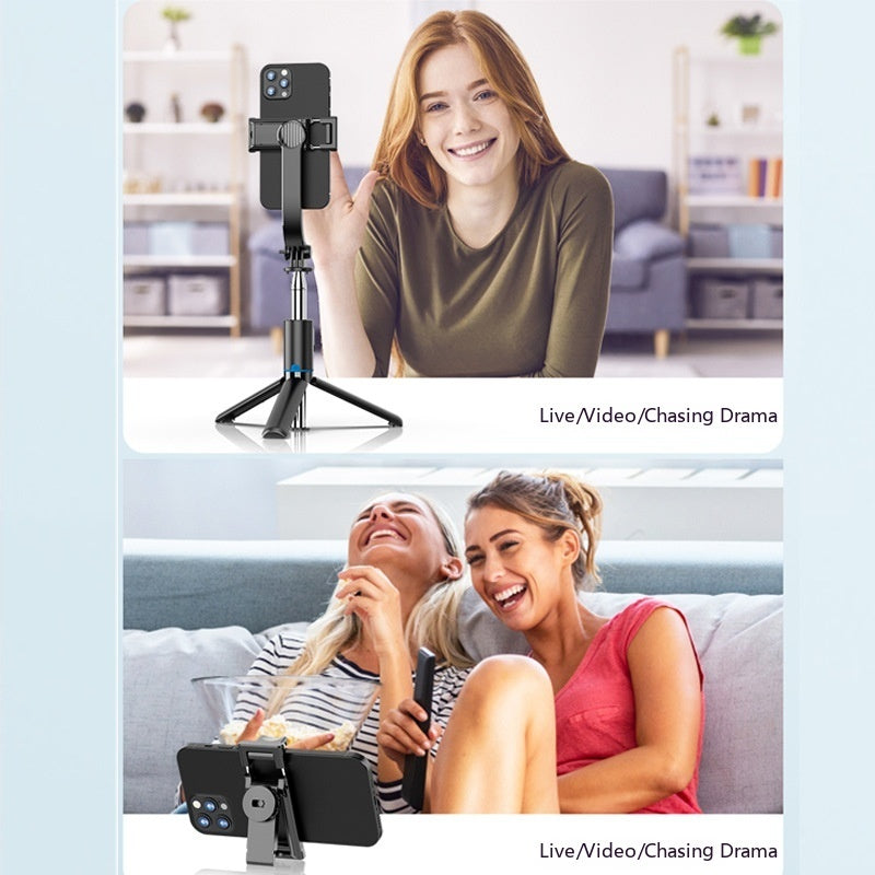 Detachable Desktop Stand Multifunctional Bluetooth Selfie Stick