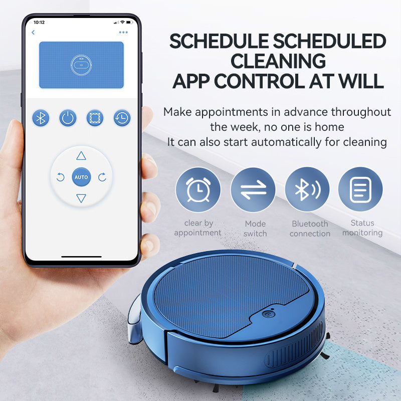 Smart Sweeping Robot – Remote Control, Large Suction & Water Tank