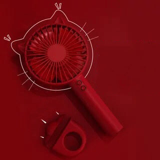 Portable Mini Fan – USB Rechargeable Handheld Fan for Home, Office & Travel