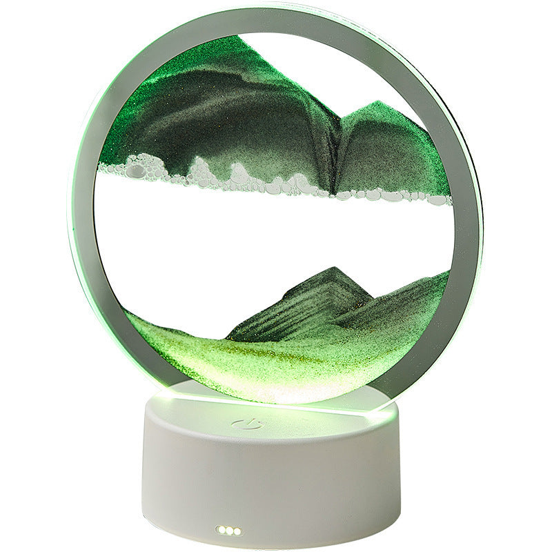 Creative Quicksand Lamp – Decorative LED Lamp for Home & Office