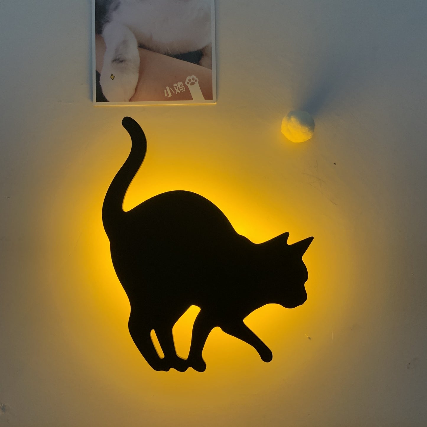 LED Animal Night Light – Dog & Cat Smart Sound Sensor Lamp for Kids & Home