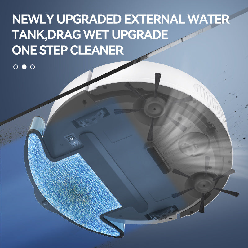 Smart Sweeping Robot – Remote Control, Large Suction & Water Tank