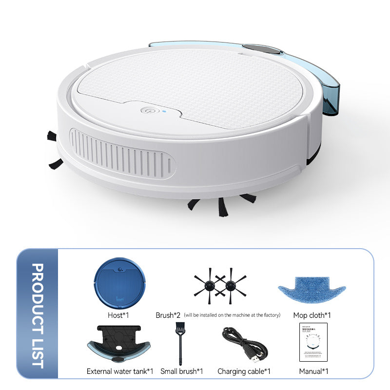 Smart Sweeping Robot – Remote Control, Large Suction & Water Tank