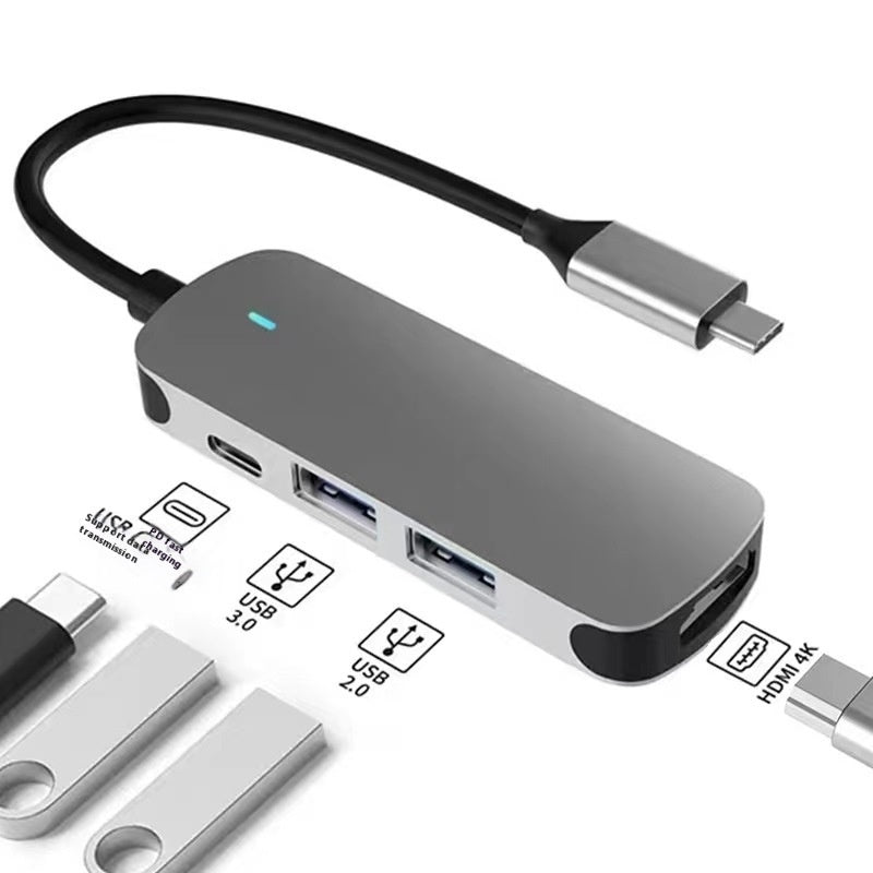 7-in-1 Type-C Expansion Hub – HDMI & USB Multiport Dock for Laptop