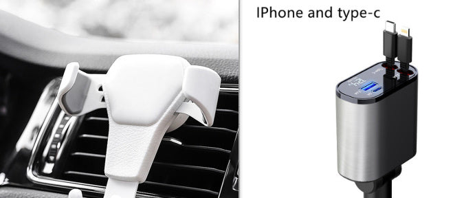 Car Charger – Fast Charging USB & Type-C Adapter for Vehicle