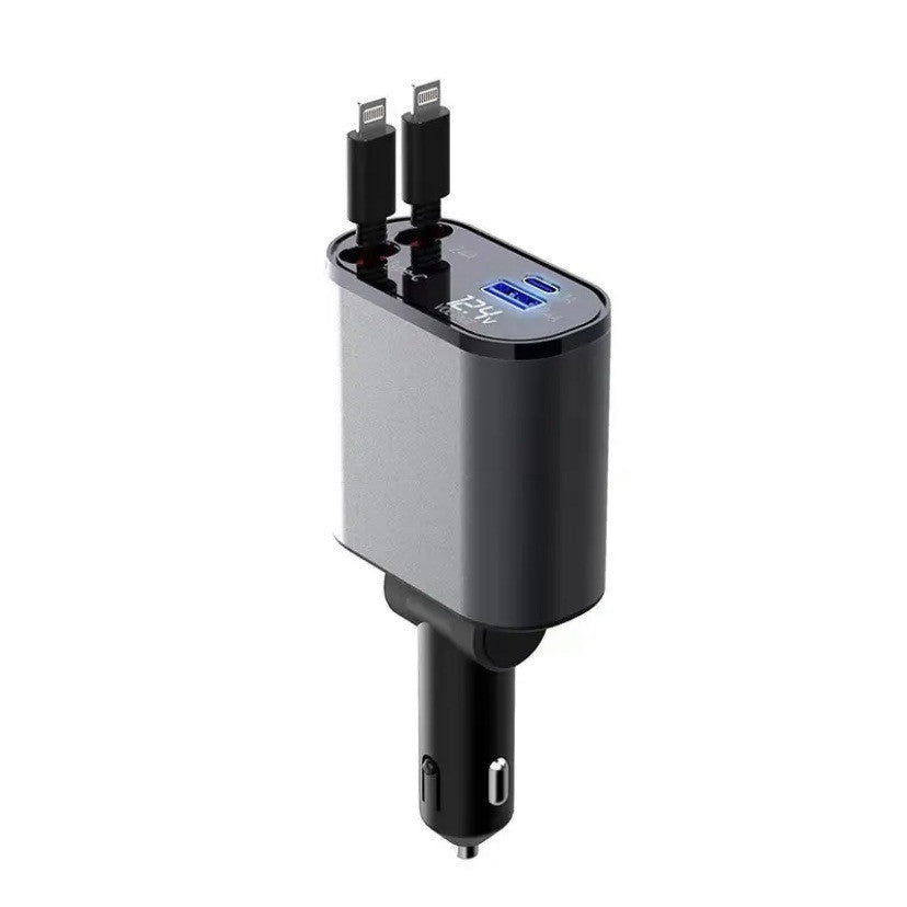 Car Charger – Fast Charging USB & Type-C Adapter for Vehicle