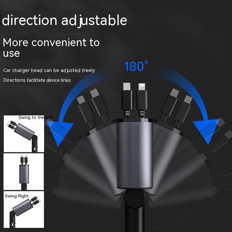 Car Charger – Fast Charging USB & Type-C Adapter for Vehicle