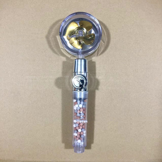 Supercharged Shower Filter – Tricolor Turbine Water Filter Ball for Home