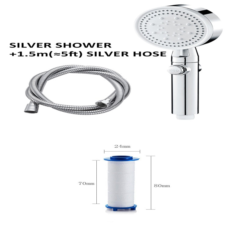 High-Pressure Shower Head – Large Water Output for Home Bath