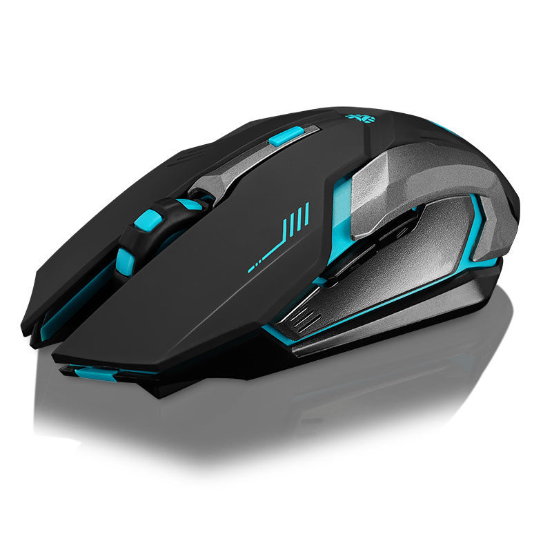 Wireless Rechargeable Mouse – Silent Luminous Gaming Mouse for Laptop & Desktop