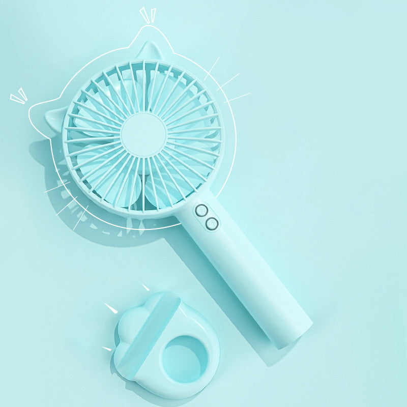 Portable Mini Fan – USB Rechargeable Handheld Fan for Home, Office & Travel
