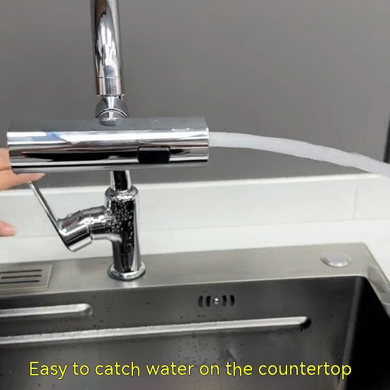 Kitchen Faucet Aerator – Splash-Proof Rotating Water Nozzle