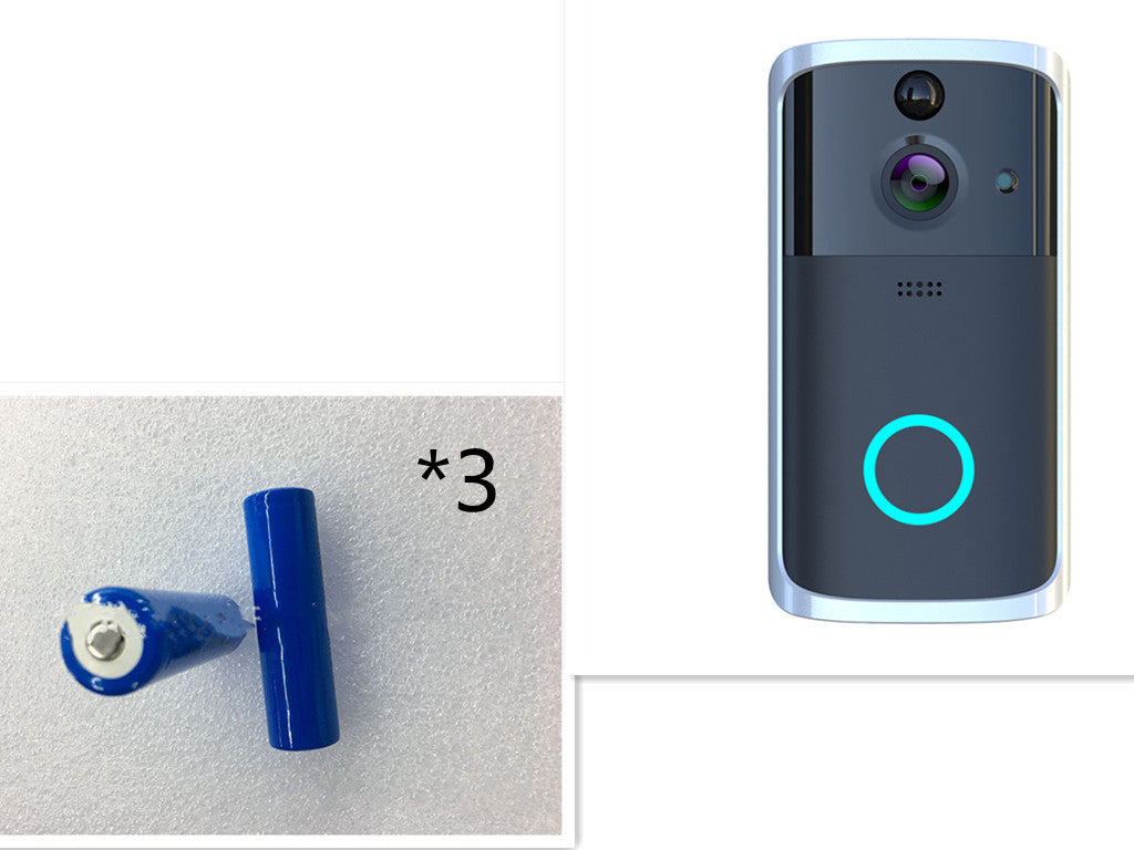 WiFi Video Doorbell Camera – Smart Home Security Doorbell with Motion Detection