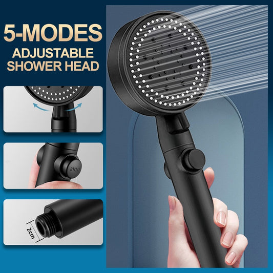 High-Pressure Shower Head – Large Water Output for Home Bath