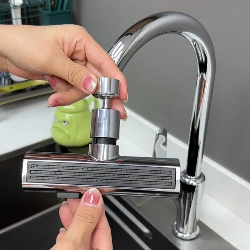 Kitchen Faucet Aerator – Splash-Proof Rotating Water Nozzle
