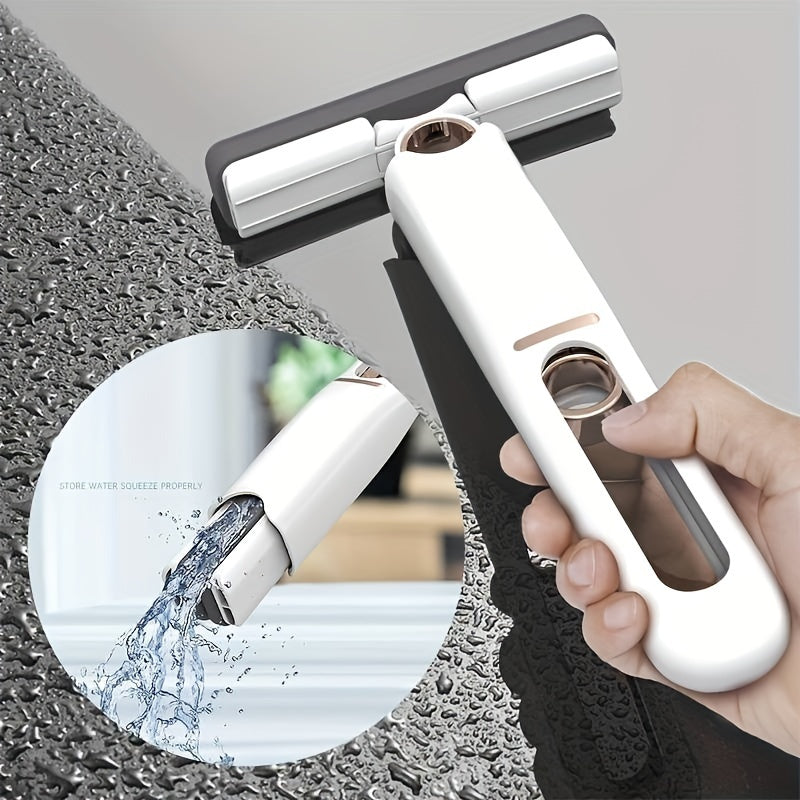 Lazy Hand-Free Mini Mop – Strong Absorbent Cleaner for Kitchen, Desk & Car