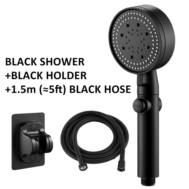 High-Pressure Shower Head – Large Water Output for Home Bath
