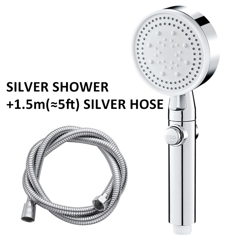 High-Pressure Shower Head – Large Water Output for Home Bath