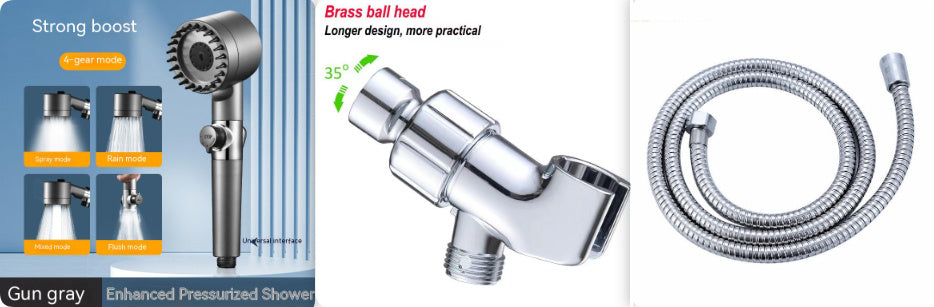 Shower Head with Hose – Powerful Home Bath Shower